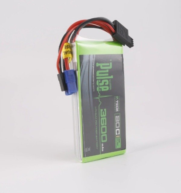 Producto - PULSE 2S 3600mAh 20C 7.4V RX P-Tech Lipo Battery