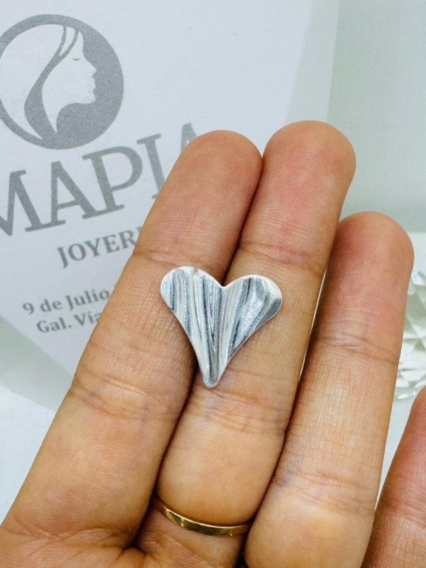 Producto - DIJE CORAZÓN PASANTE LAMINADO