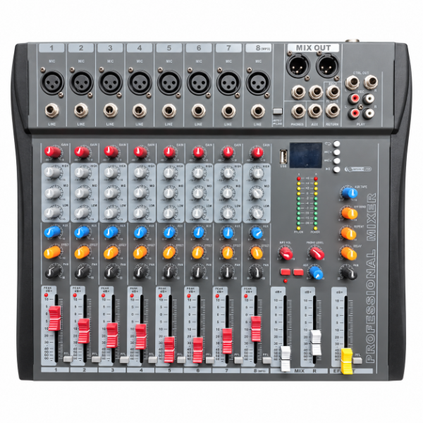 Producto - OFERTA CONSOLA PROFESIONAL MIXER 8 CANALES