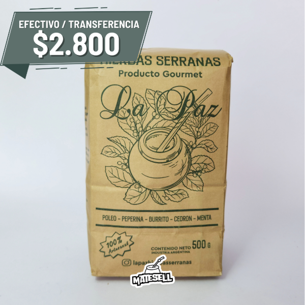 Producto - LA PAZ HIERBAS SERRANAS