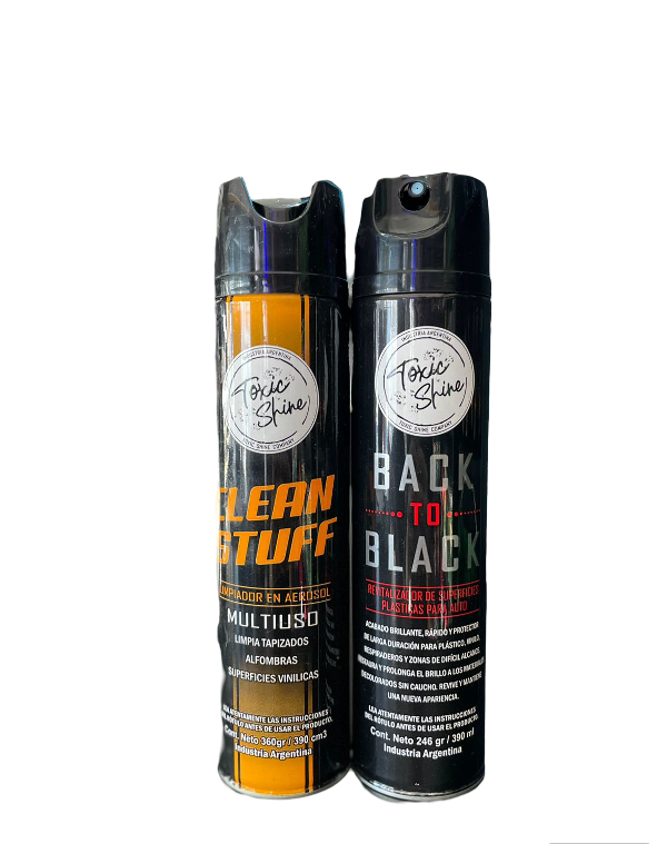 Producto - kit limpieza de interior Toxic shine