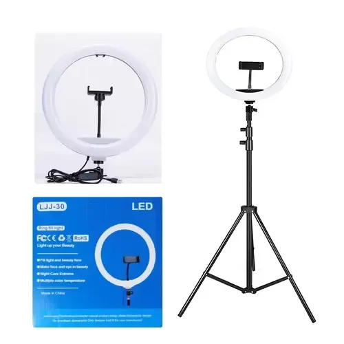 Producto - Aro De Luz Led 30cm con Tripode