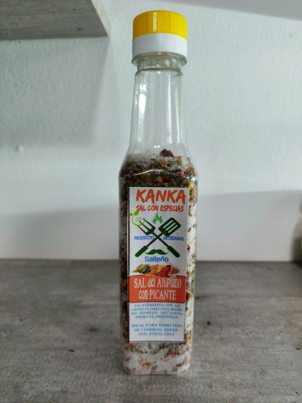 Producto - Sal del altiplano con picante
