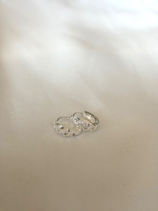 Producto - Argollitas estrellas (par)