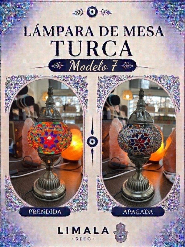 Producto - LAMPARAS TURCAS - 7