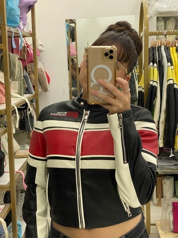 Producto - CAMPERA ECO CUERO - ROJO