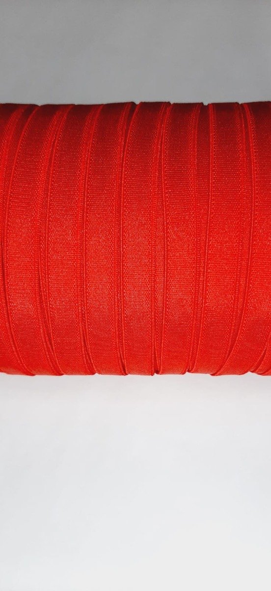 Producto - Elástico Bretel Rasado Rojo 10mm.