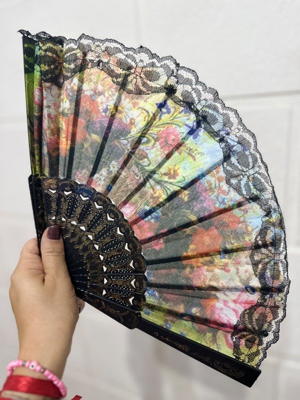 Producto - Abanicos estampados de tela