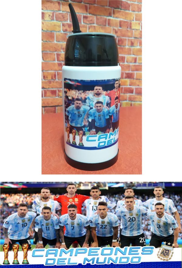Producto - MATE LISTO POLIMERO SELECCION ARGENTINA - DISEÑO SUBLIMADO