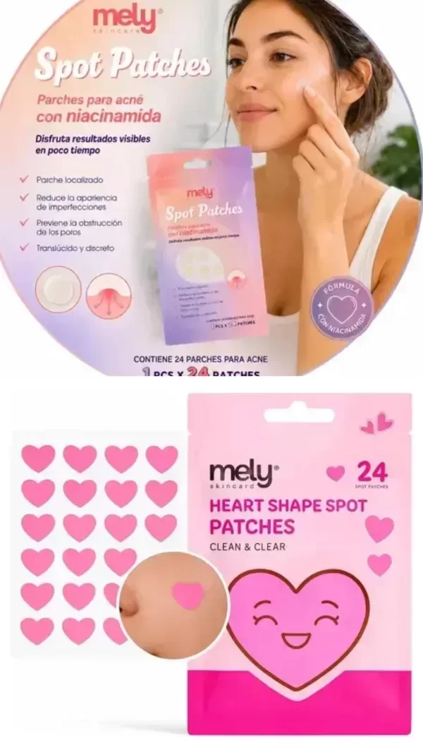 Producto - MELY PARCHE ACNE NIACINAMIDA/CORAZÓN - 0