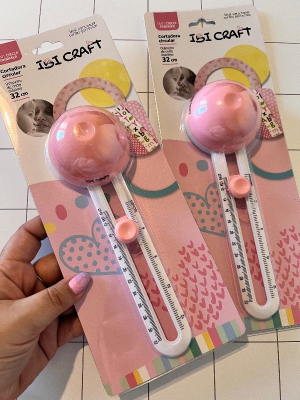 Producto - Cortante circular 32 cm rosa