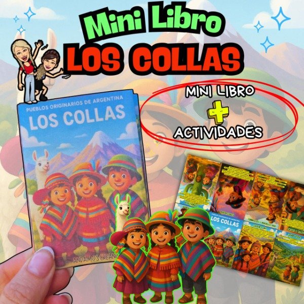 Producto - MINI LIBRO. COLLAS. PUEBLOS ORIGINARIOS