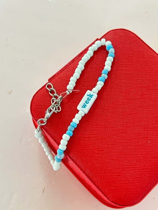 Producto - Tobillera celeste