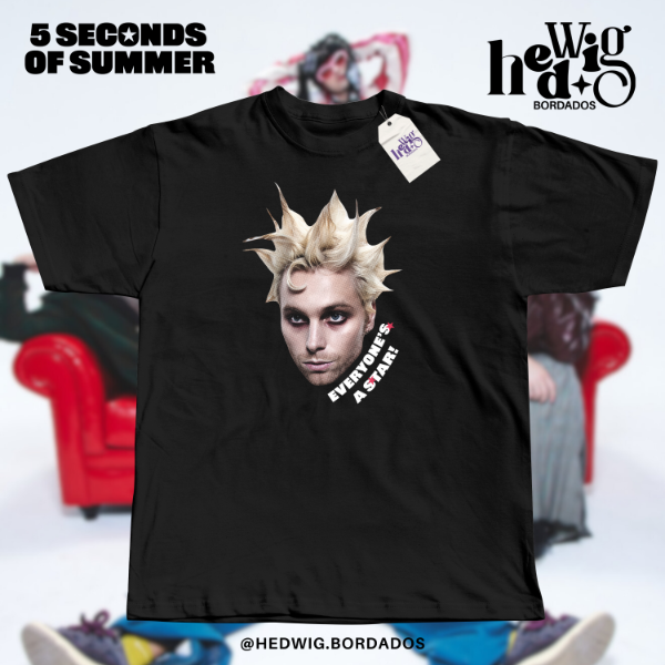 Remera 5SOS Luke is a Star dtf