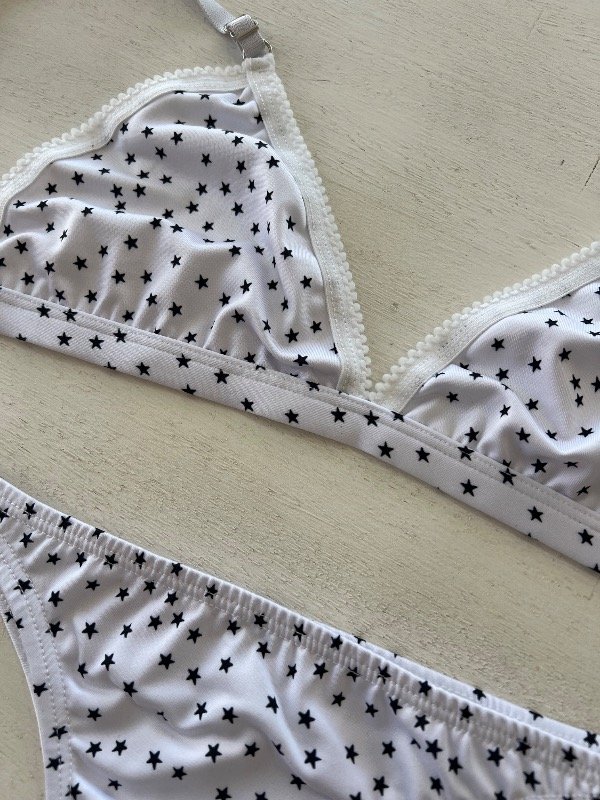 Producto - Conjunto bralette microfibra estrellas - 1