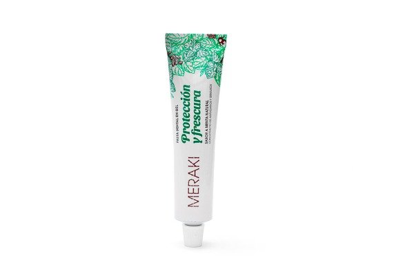 Producto - Pasta Dental Menta Gel Envase De Aluminio Meraki 50Grs