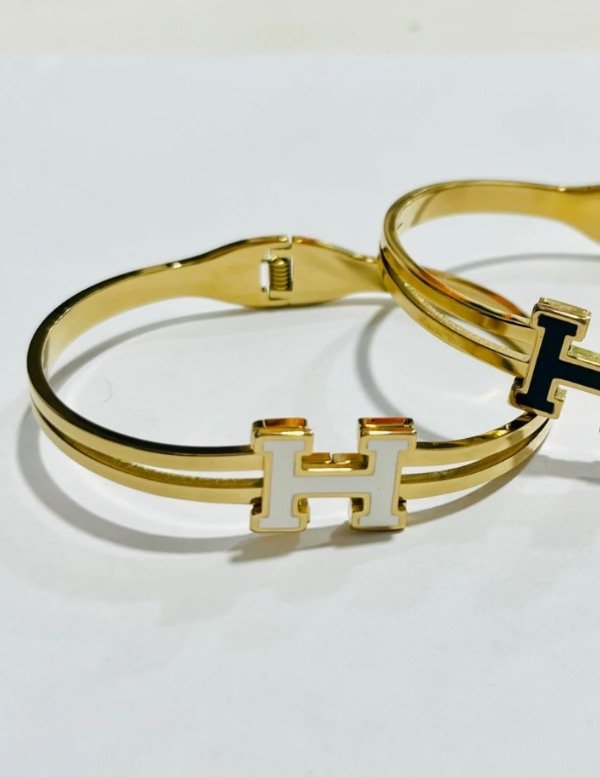 Producto - Pulsera esclava hermes con blanco