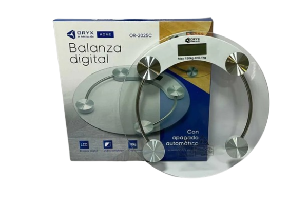 Producto - Balanza Familiar Redonda de 180 kg