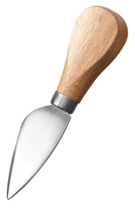 Producto - Cuchillo para queso de acero con mango de madera