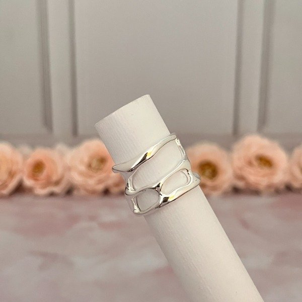 Producto - Anillo Acero Blancon Art 5028