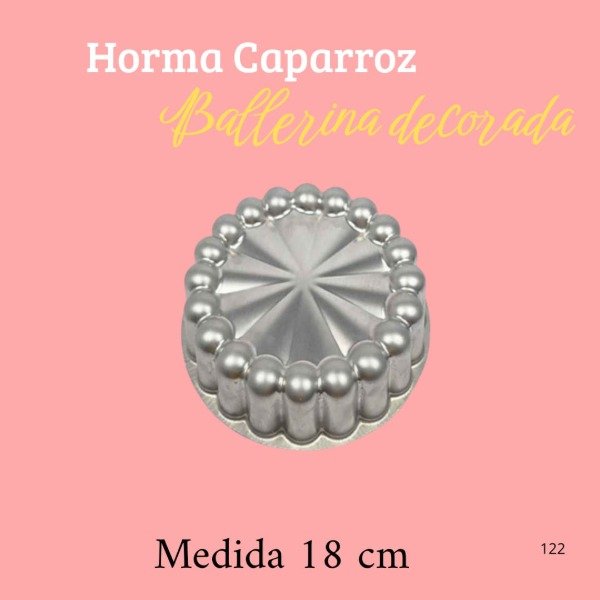 Producto - HORMA BALLERINA DECORADA