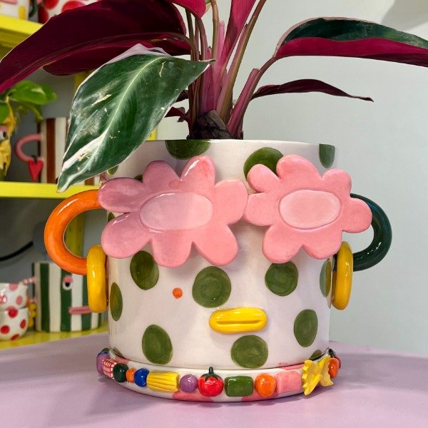 Producto - Maceta Maribel con plato