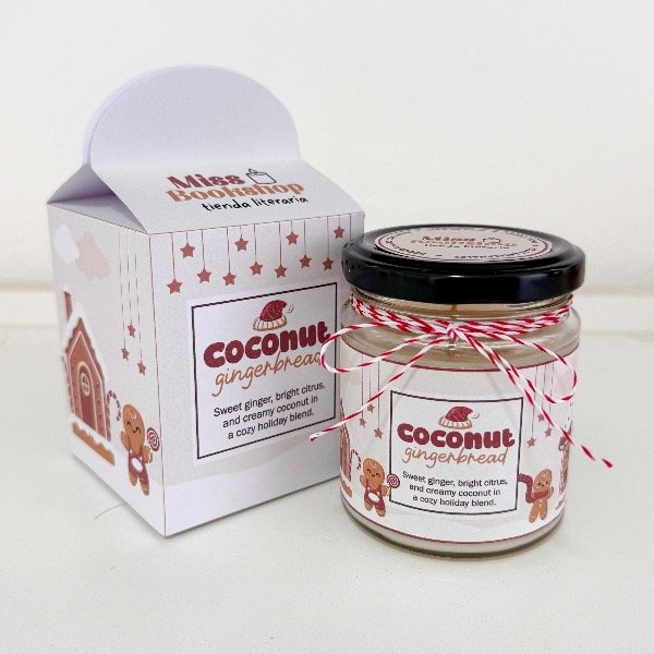 Producto - Vela artesanal COCONUT GINGERBREAD