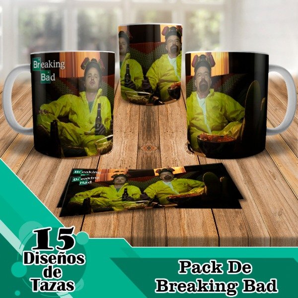 Producto - Diseños Digitales / Plantillas Para Tazas De Breaking Bad