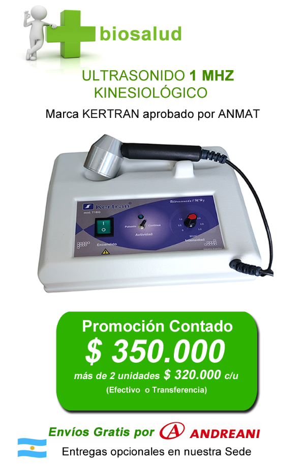 Producto - Ultrasonido Profesional Kinesiológico de 1 mhz - marca KERTRAN