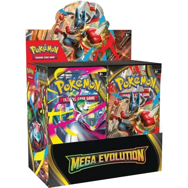 Producto - Pokémon TCG: Mega Evolution Booster Box - 36 Packs INGLES SELLADO