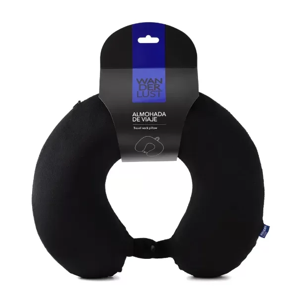 Producto - Almohadita de viaje memory foam - NEGRO - 2