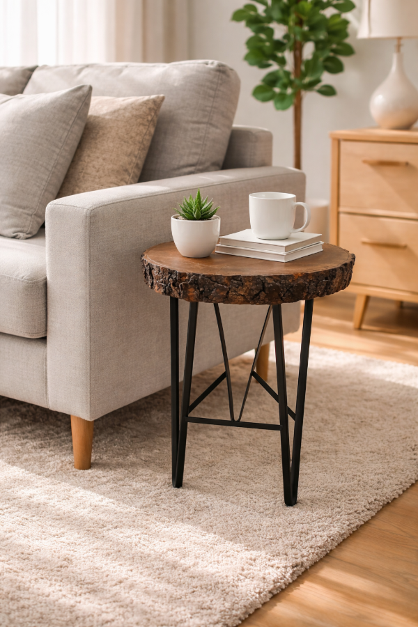 Producto - Mesita tapa de tronco