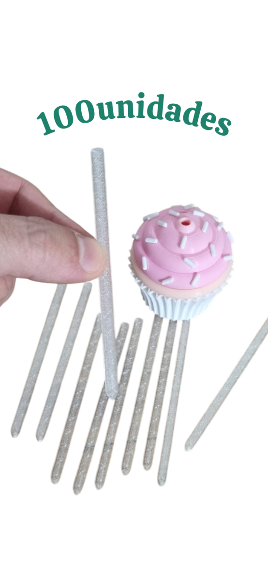 Producto - X100 Mini Palitos Pinches Cup Cake Topper - Muffins Tortas