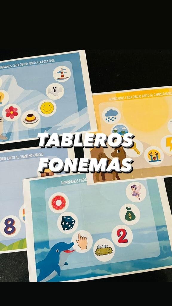Producto - TABLEROS DE FONEMAS