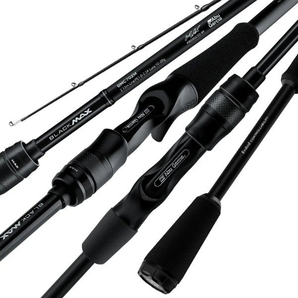 Producto - Caña BaitCasting Abu Garcia Black Max 2.13m 2 Tramos 12-20lbs Carbono 24TN