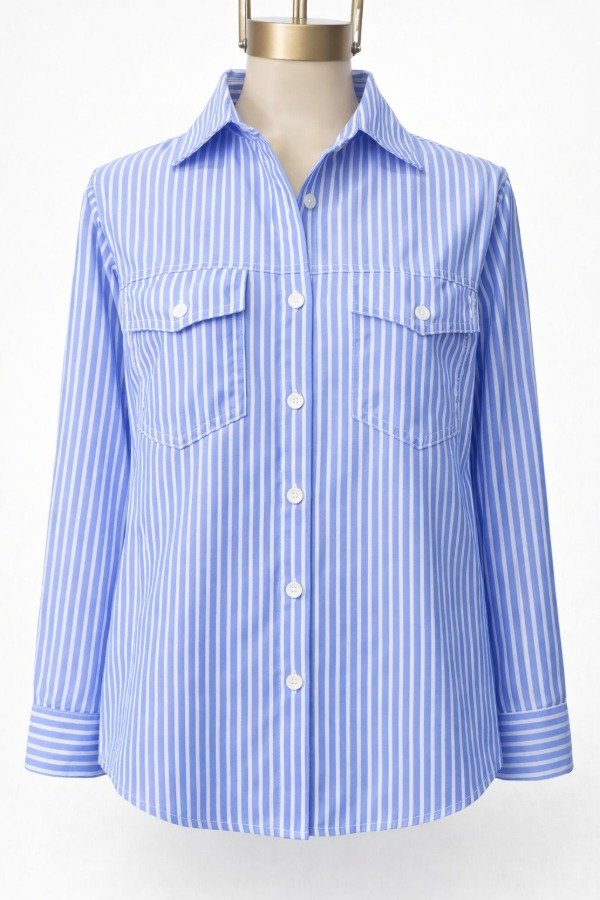 Producto - CAMISA RAYADA AZULES