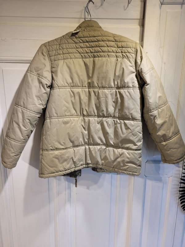 Producto - Campera CHEEKY beige pluma polar interior- Talle 12 años- PRECIO: 56X - 3