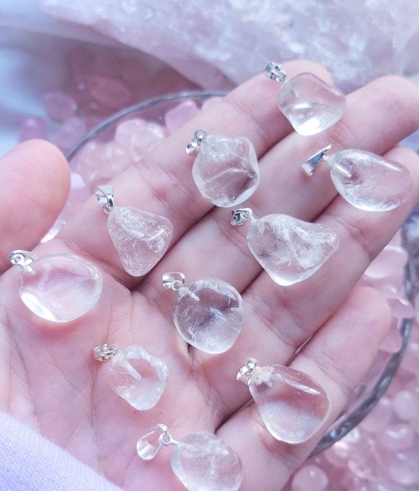 Producto - Dije Cuarzo Cristal 2 a 3cm - 1