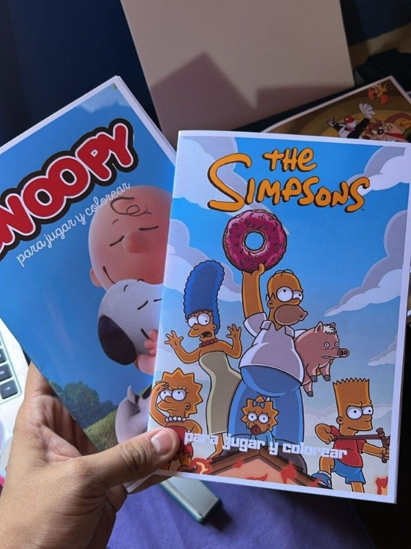 Producto - Libro para colorear Snoppy