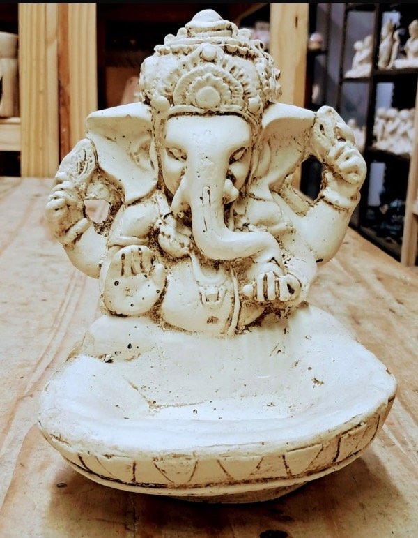 Producto - Ganesha con cuenco Patinado