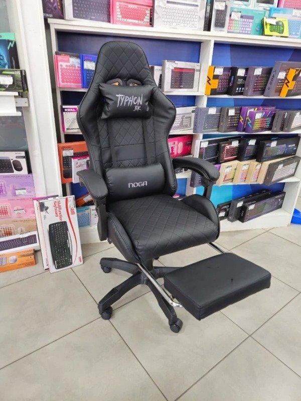 Producto - Silla Gamer Con Apoya Pies Noga TYPHON BK - 3