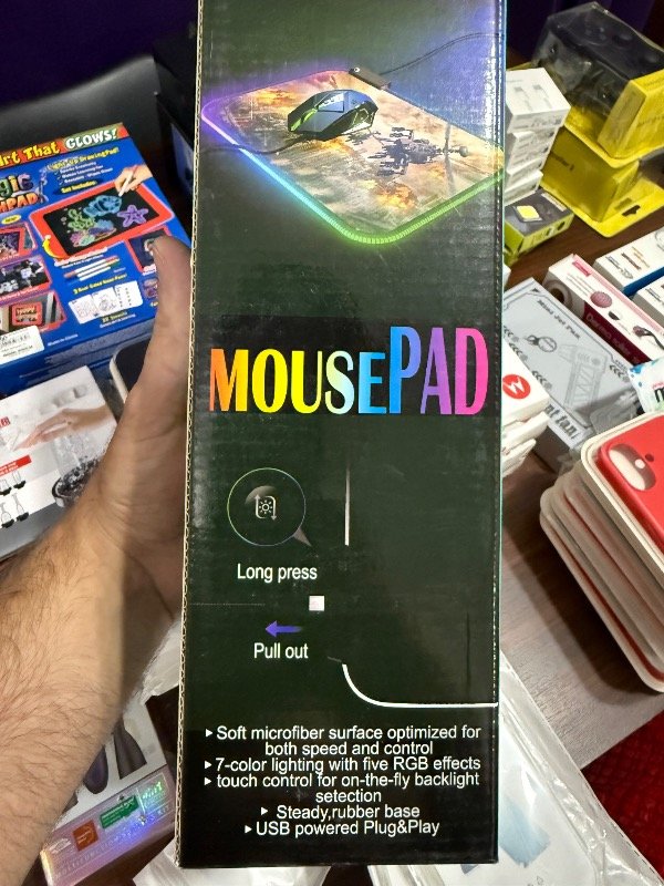 Producto - MousePad RGB - 0