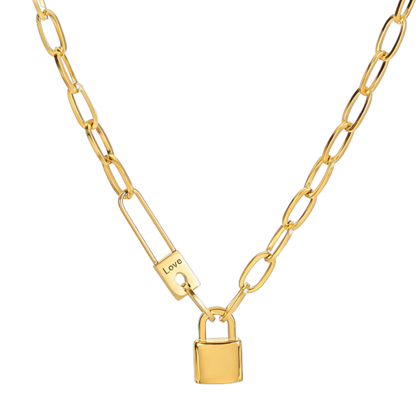 Producto - Collar Candado Gold
