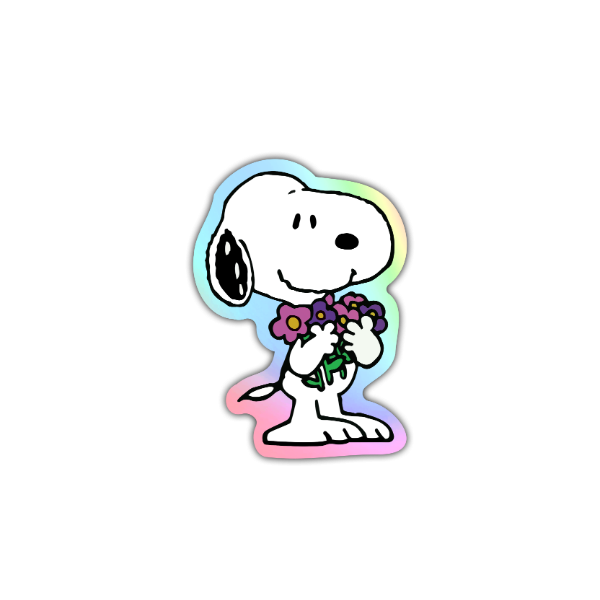 Producto - Snoopy Flores - Holográfico