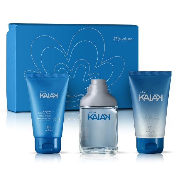 Producto - Caja Kaiak clásico masculino travel size