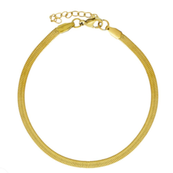 Producto - pulsera Snake (dorada)