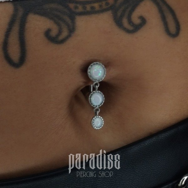 Producto - Ombligo Invertido Triple Ópalo