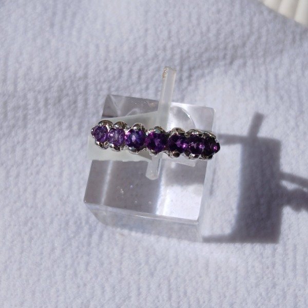 Producto - Anillo plata 925 Amatista n18,5 - 6