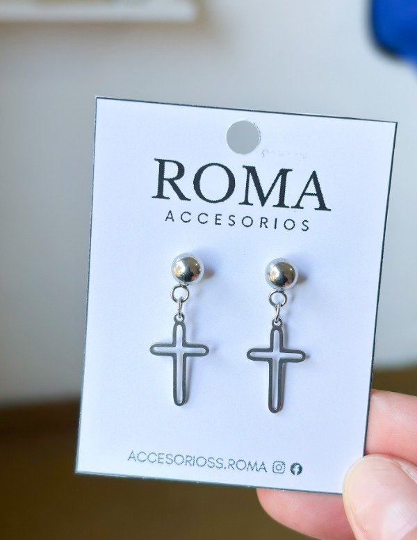 Producto - AROS COLGANTES CRUCES