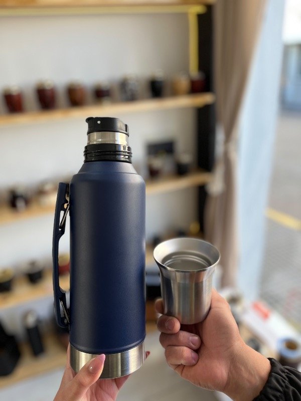 Producto - Termo system tapa mate 1.300 L azul